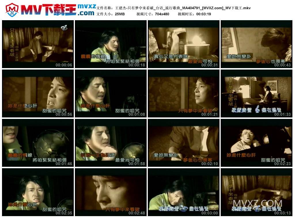 王建杰-只有梦中来看破_台语_流行歌曲_MA404791